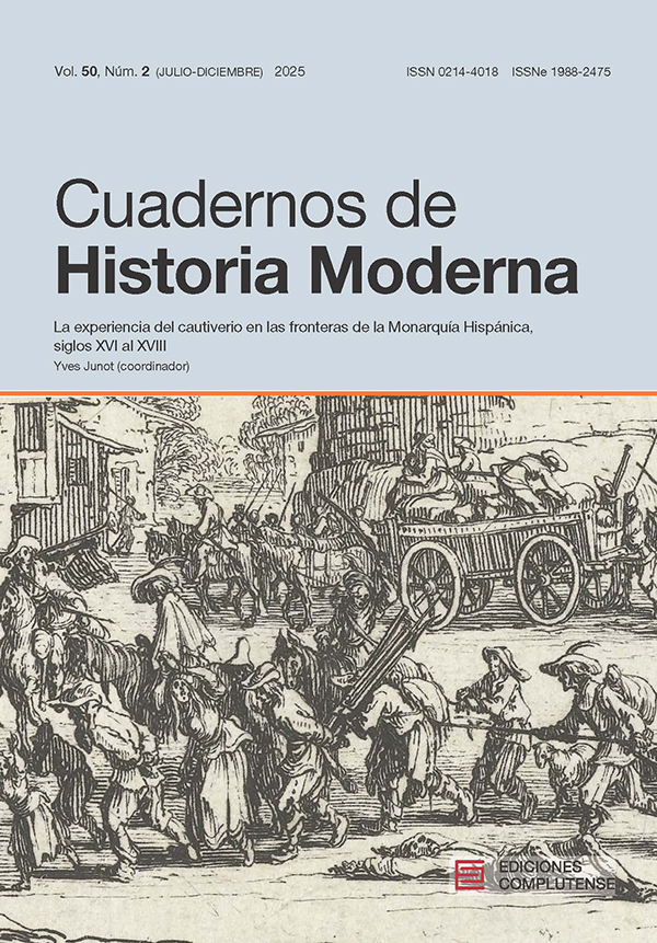 Cubierta Cuadernos de Historia Moderna 50(2)2025