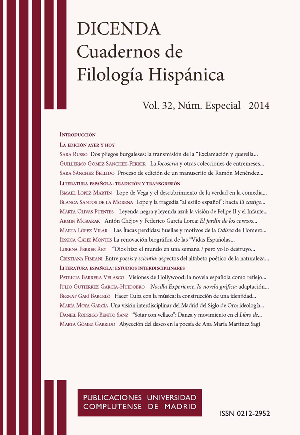 					Ver Vol. 32 Núm. Especial (2014): Nuevas líneas de investigación en literaturas hispánicas
				