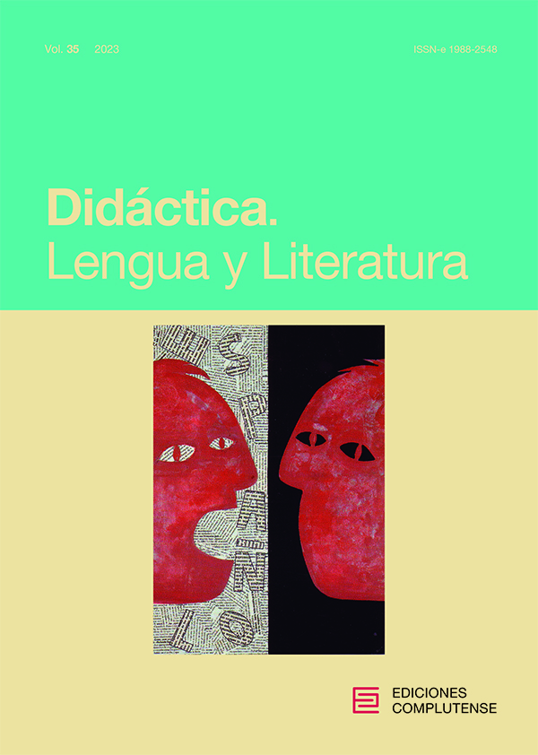 Cubierta Didáctica. Lengua y Literatura 35 (2023)