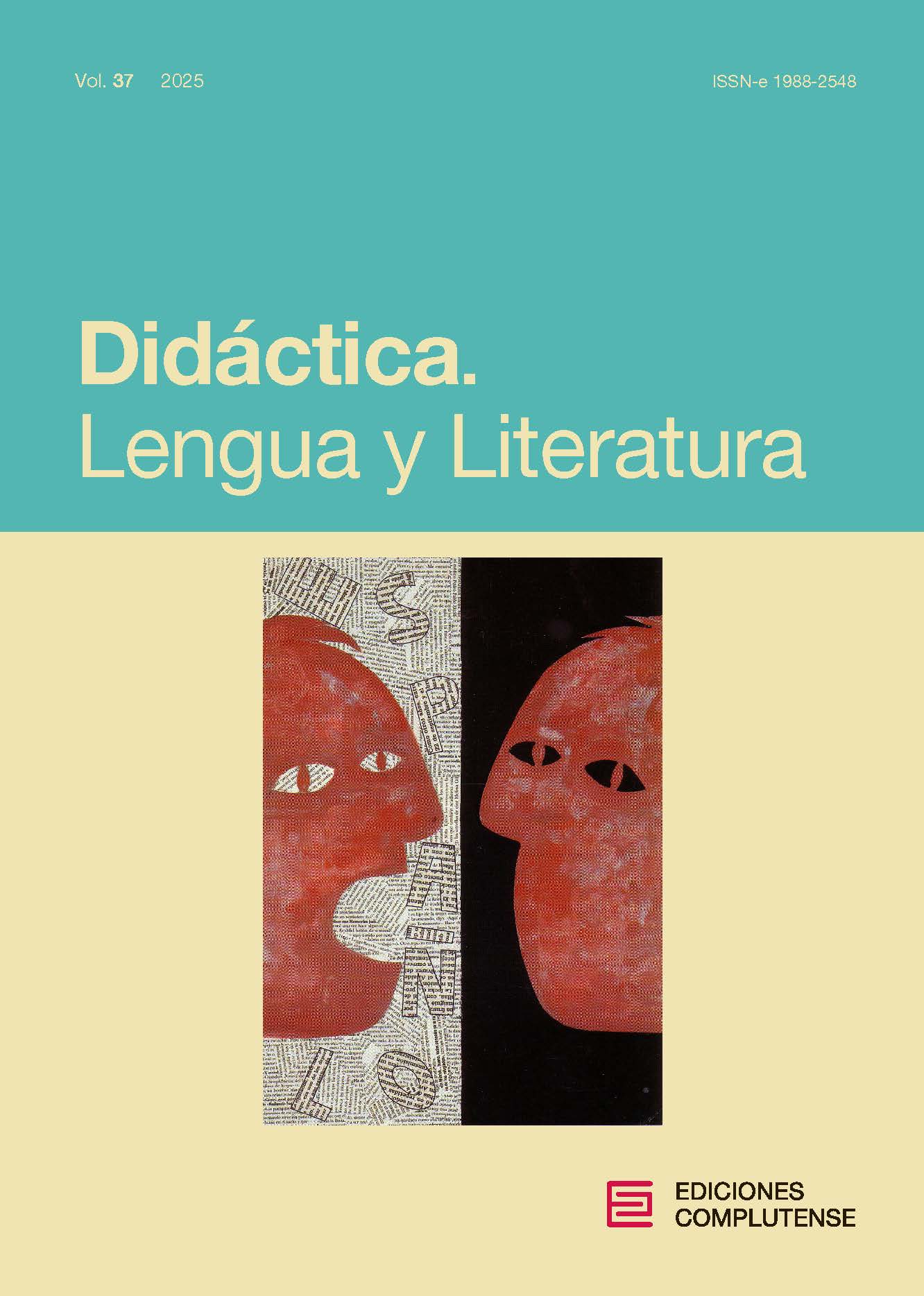 Cubierta Didáctica. Lengua y Literatura 37 (2025)