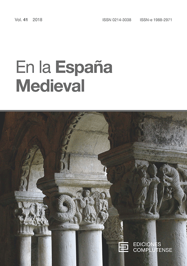 Cubierta En la España Medieval vol 41 (2018)