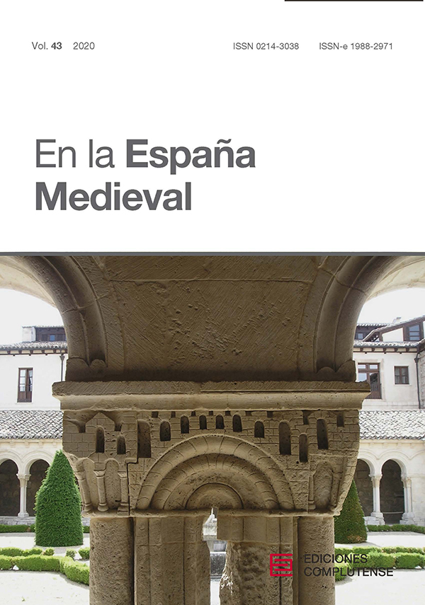 cubierta En la España medieval 43 (2020)