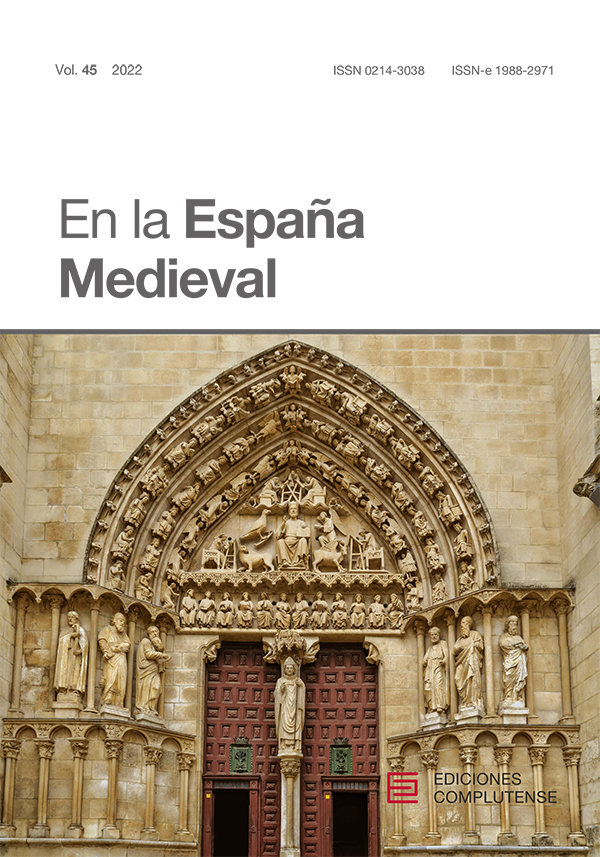 cubierta En la España Medieval 45 (2022)