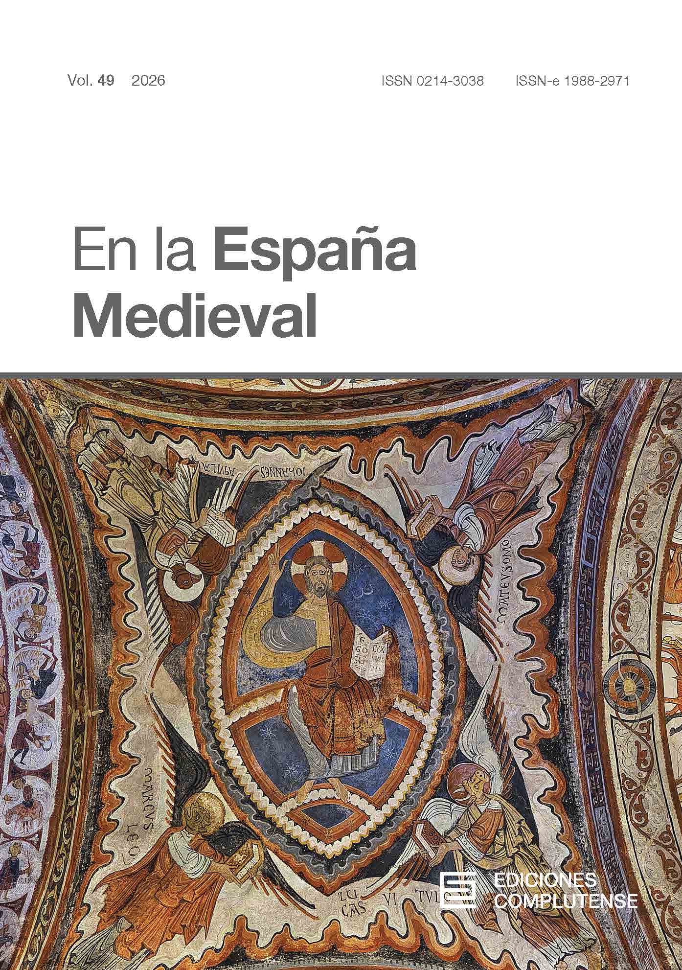 Cubierta En la España Medieval 49 (2026)
