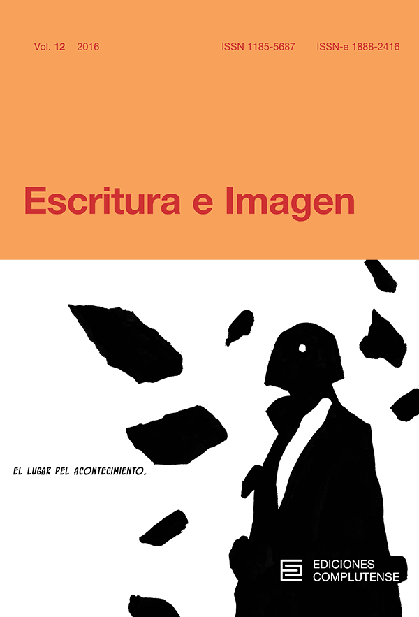 cubierta Escritura e Imagen vol 12 (2016)