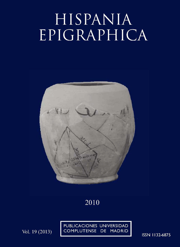 Cubierta Hispania Epigraphica