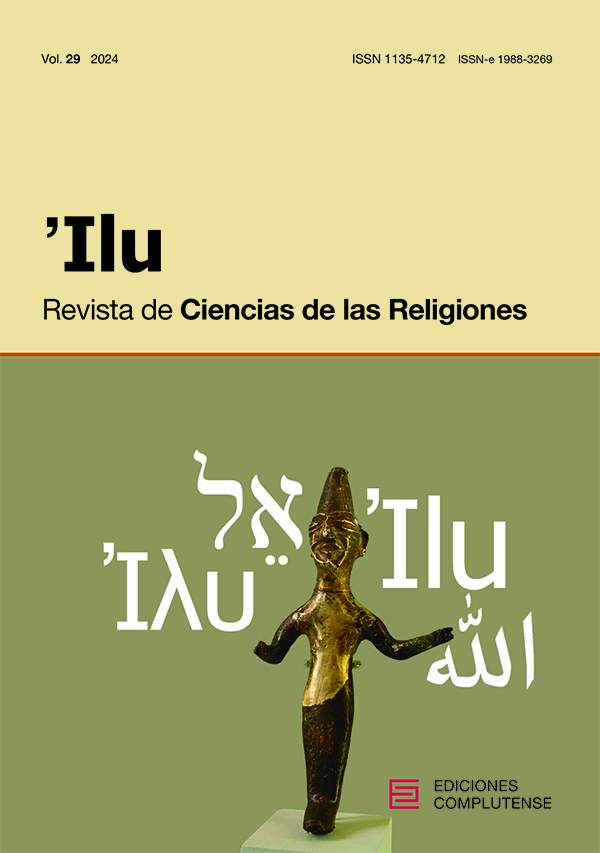 Cubierta Ilu. Revista de Ciencias de las Religiones vol 29 (2024)