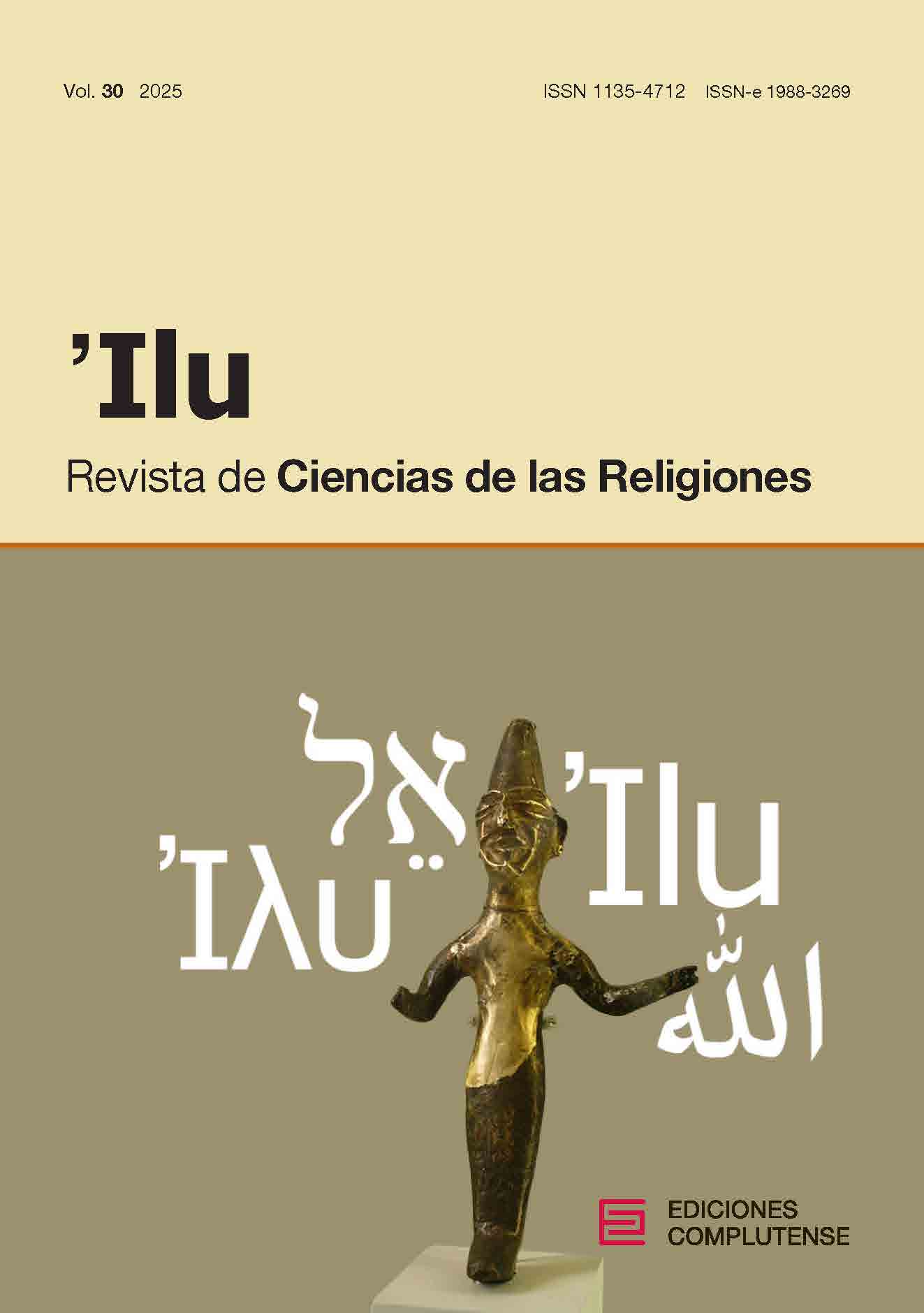 Cubierta 'Ilu. Revista de Ciencias de las Religiones 30 (2025)