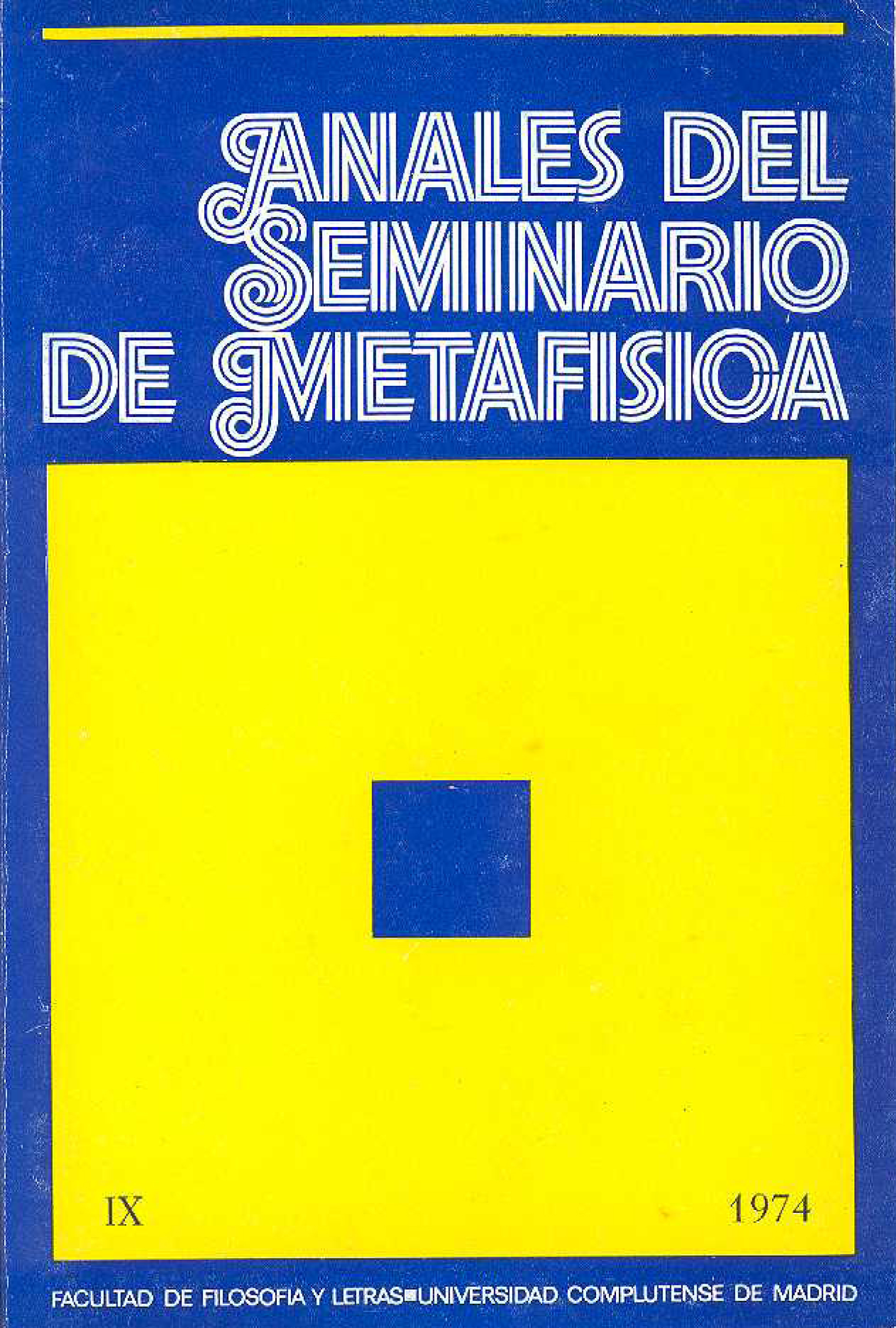 					Ver Vol. 9 (1974)
				