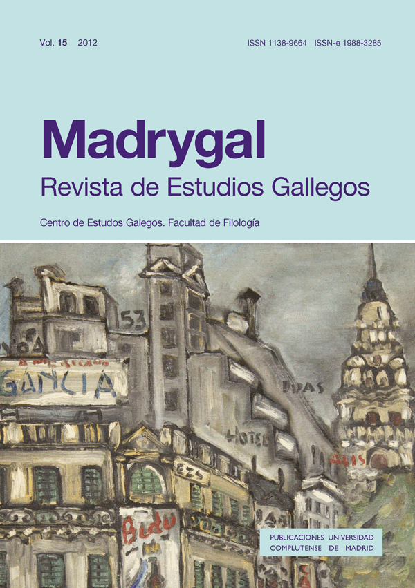 Cubierta Madrygal vol 15