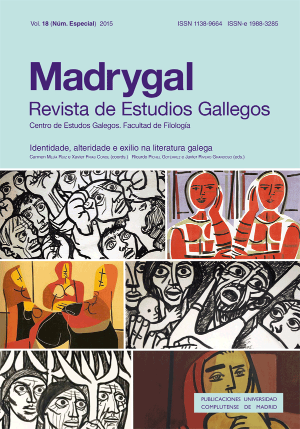 Cubierta Madrygal, vol 18 (2015) Número especial