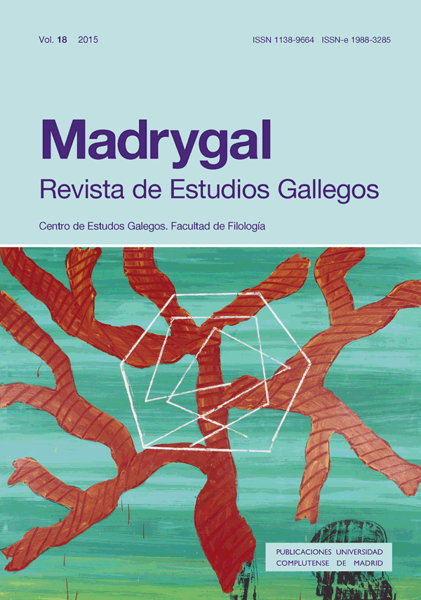 Cubierta Madrygal, vol 18 (2015)