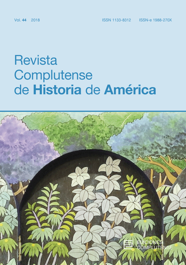 Cubierta de Revista Complutense de Historia de América Vol. 44 (2018)