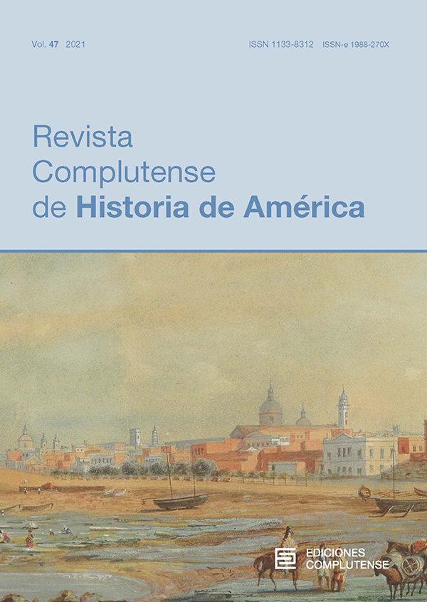 Cubierta Revista Complutense de Historia de América vol 47 (2021)