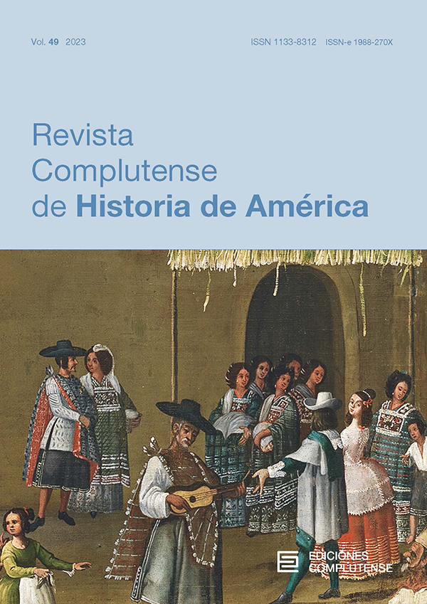 Cubierta Revista Complutense de Historia de América 49 (2023)