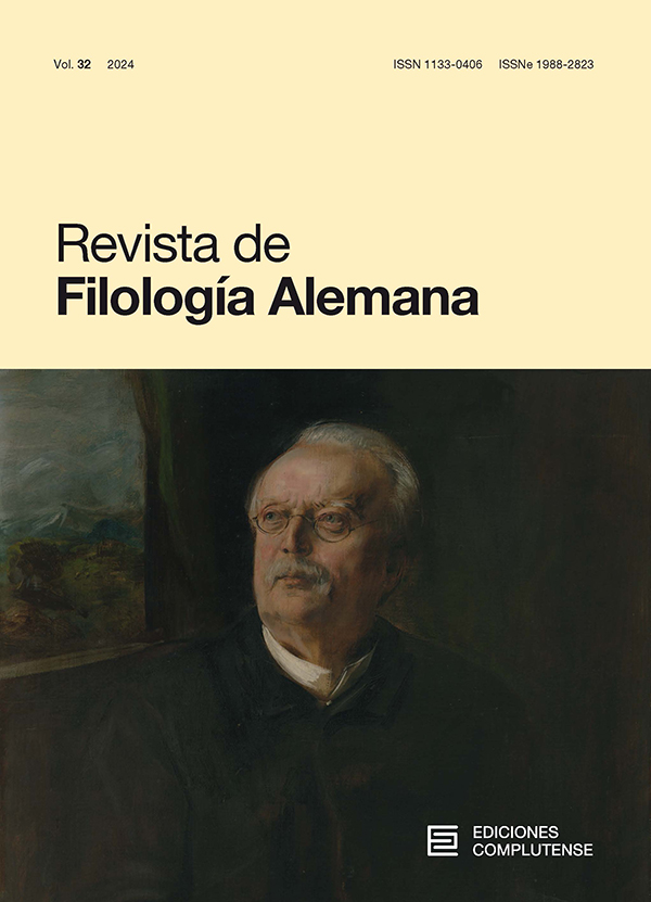 Cubierta Revista de Filología Alemana 32 (2024)