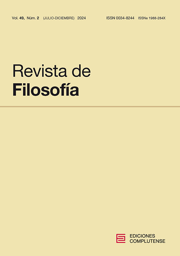 Cubierta Revista de Filosofía 49 (2)2024