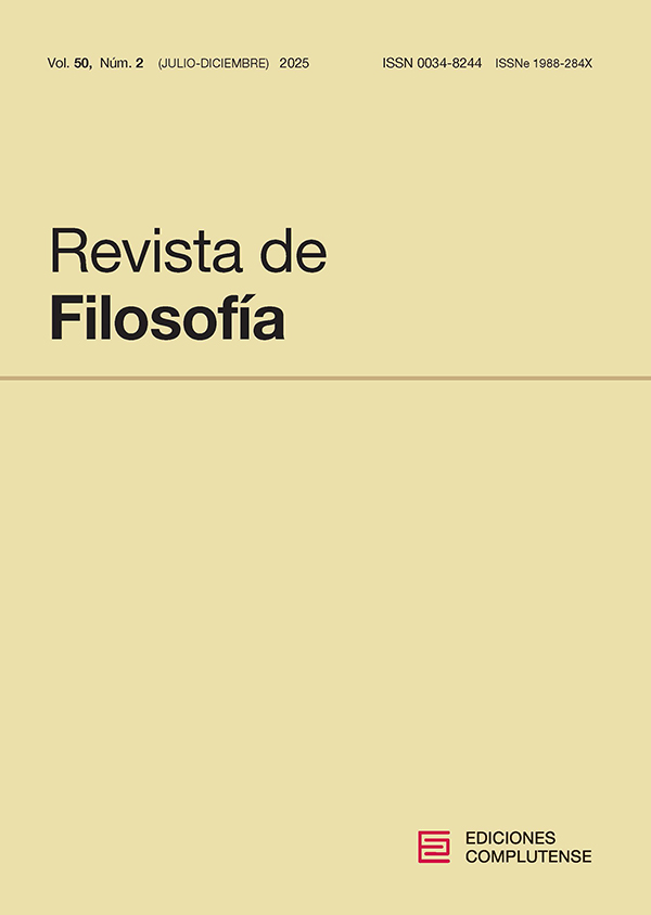 Cubierta Revista de Filosofía 50 (2)2025