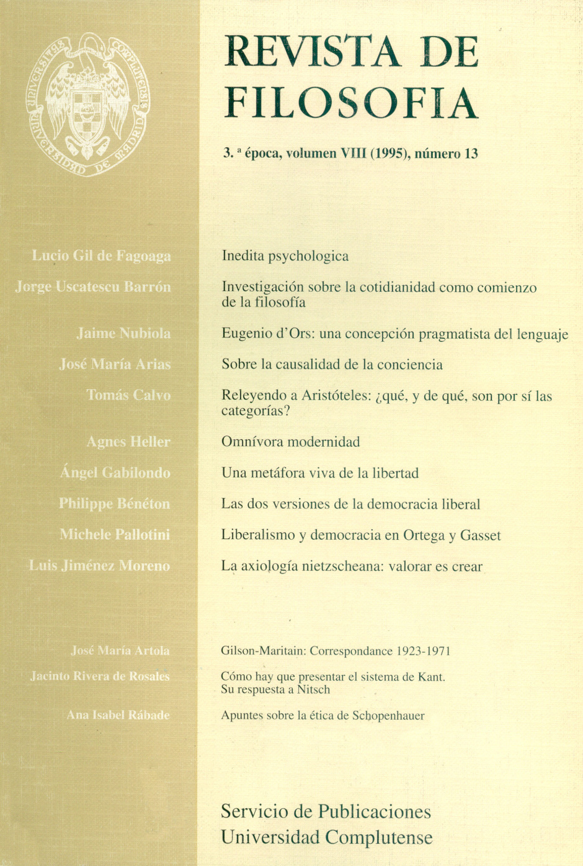 					Ver Vol. 13 (1995)
				