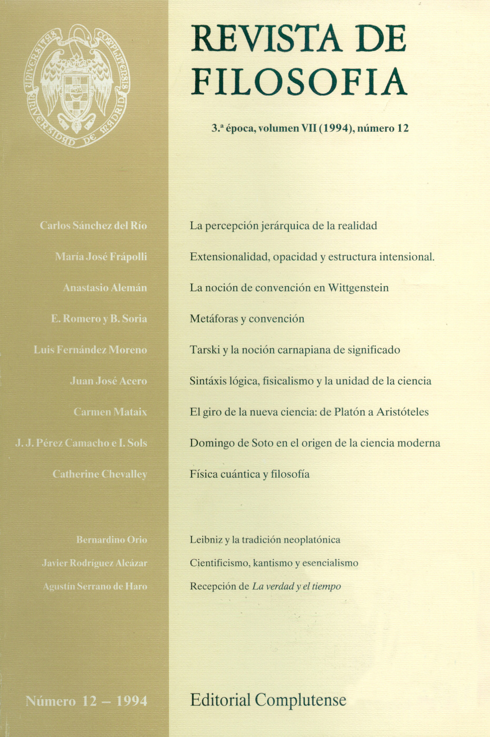 					Ver Vol. 12 (1994)
				