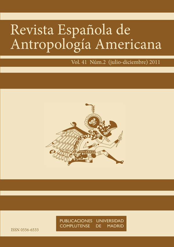 Cubierta Revista Española de Antropología Americana vol 41 nº2 (2011)