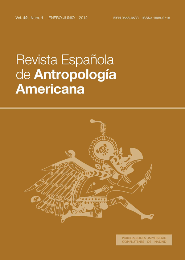 cubierta Revista Española de Antropología Americana
