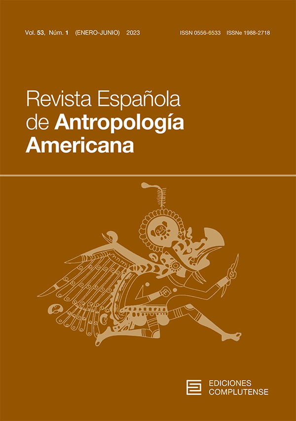 Cubierta Revista Española de Antropología Americana vol 53(1) 2023