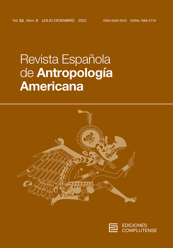 Cubierta Revista Española de Antropología Americana vol 53(2) 2023
