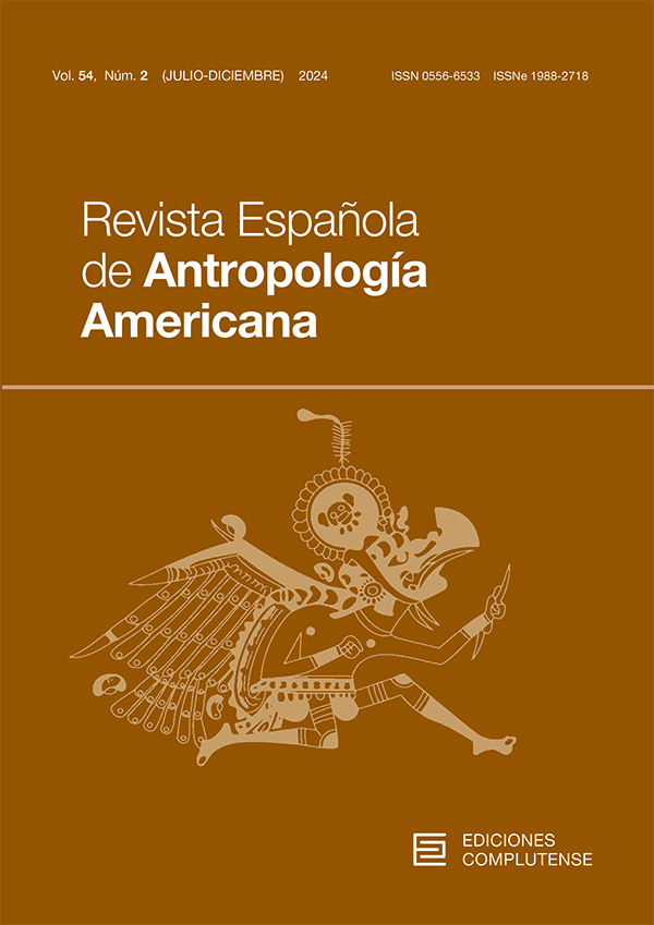 Cubierta Revista Española de Antropología Americana vol 54(2) 2024