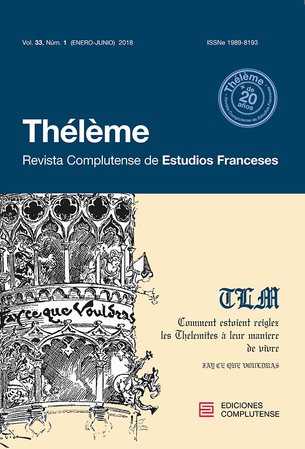 cubierta Theleme vol 33-1 (2018)
