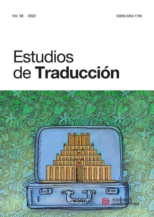 Cubierta Estudios de Traducción vol 12 (2022)