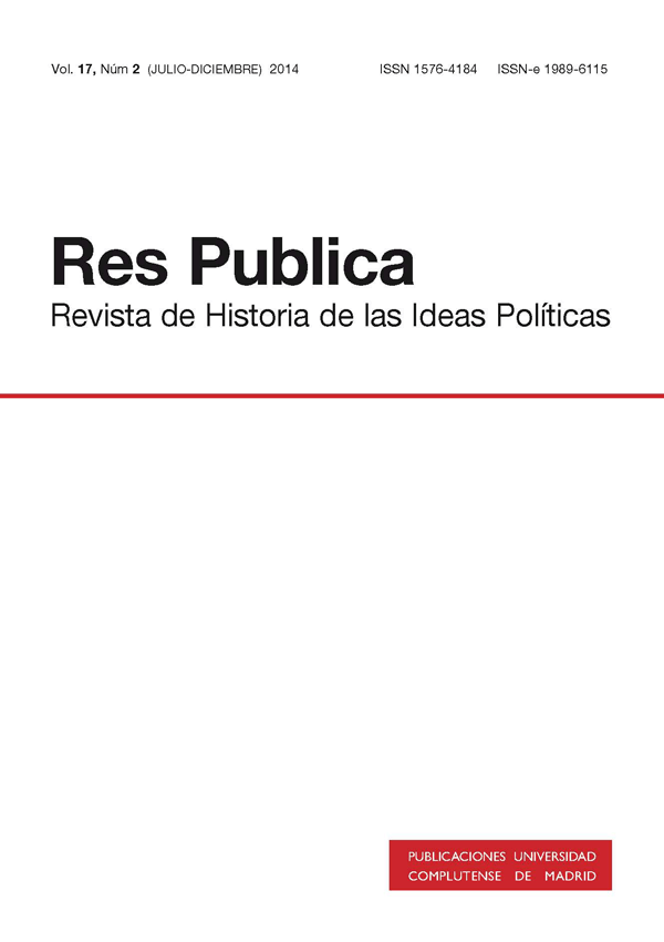 Cubierta Res Publica vol 17 nº2 (2014)