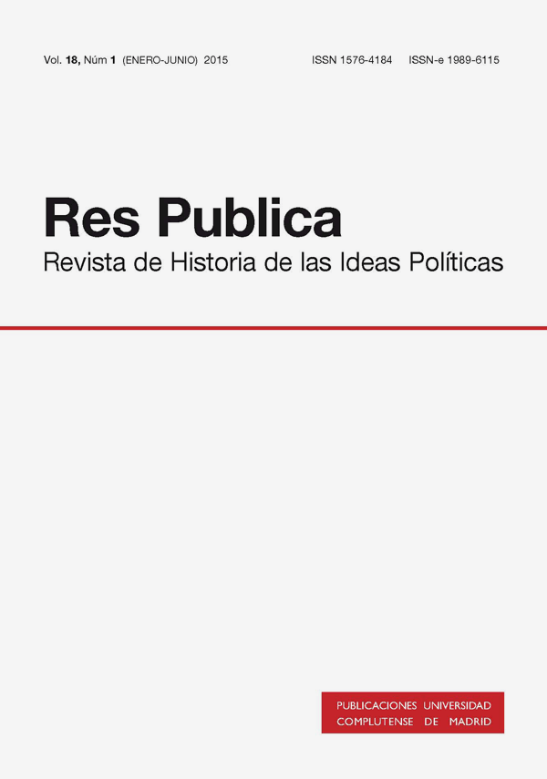 Cubierta, Res Publica vol 28-1 (2015)