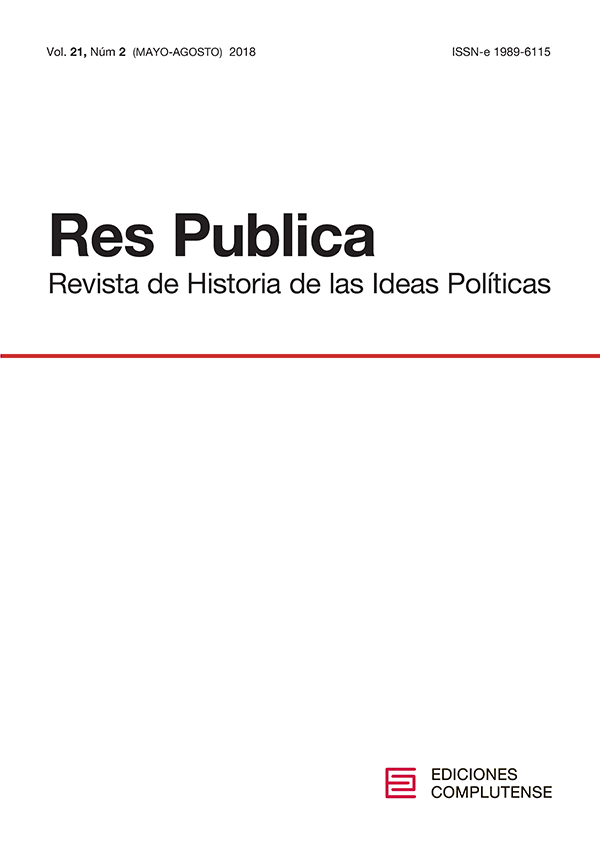 Cubierta Res Publica vol 21, nº2 (2018)