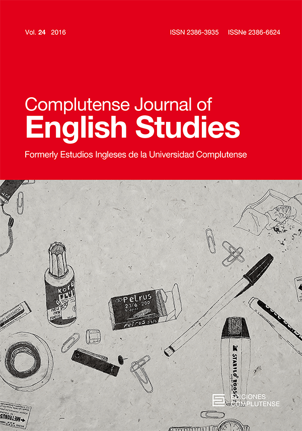 Cover Complutense Journal of English Studies Vol. 24
