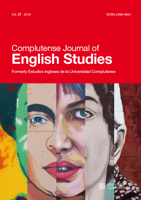 Cover Complutense Journal of English Studies vol. 27 (2019)