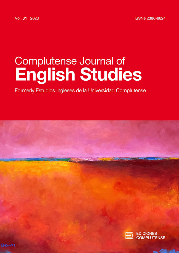 Cover Complutense Journal of English Studies 31 (2023)