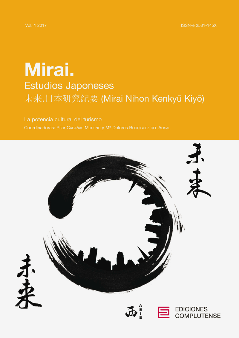Cubierta Mirai. Estudios Japoneses Vol. 1 (2017)