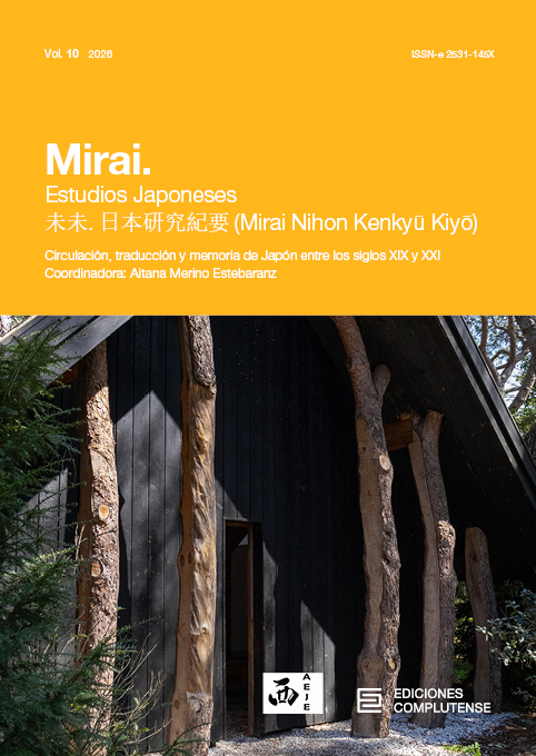 Cubierta Mirai. Estudios Japoneses 10 (2026)
